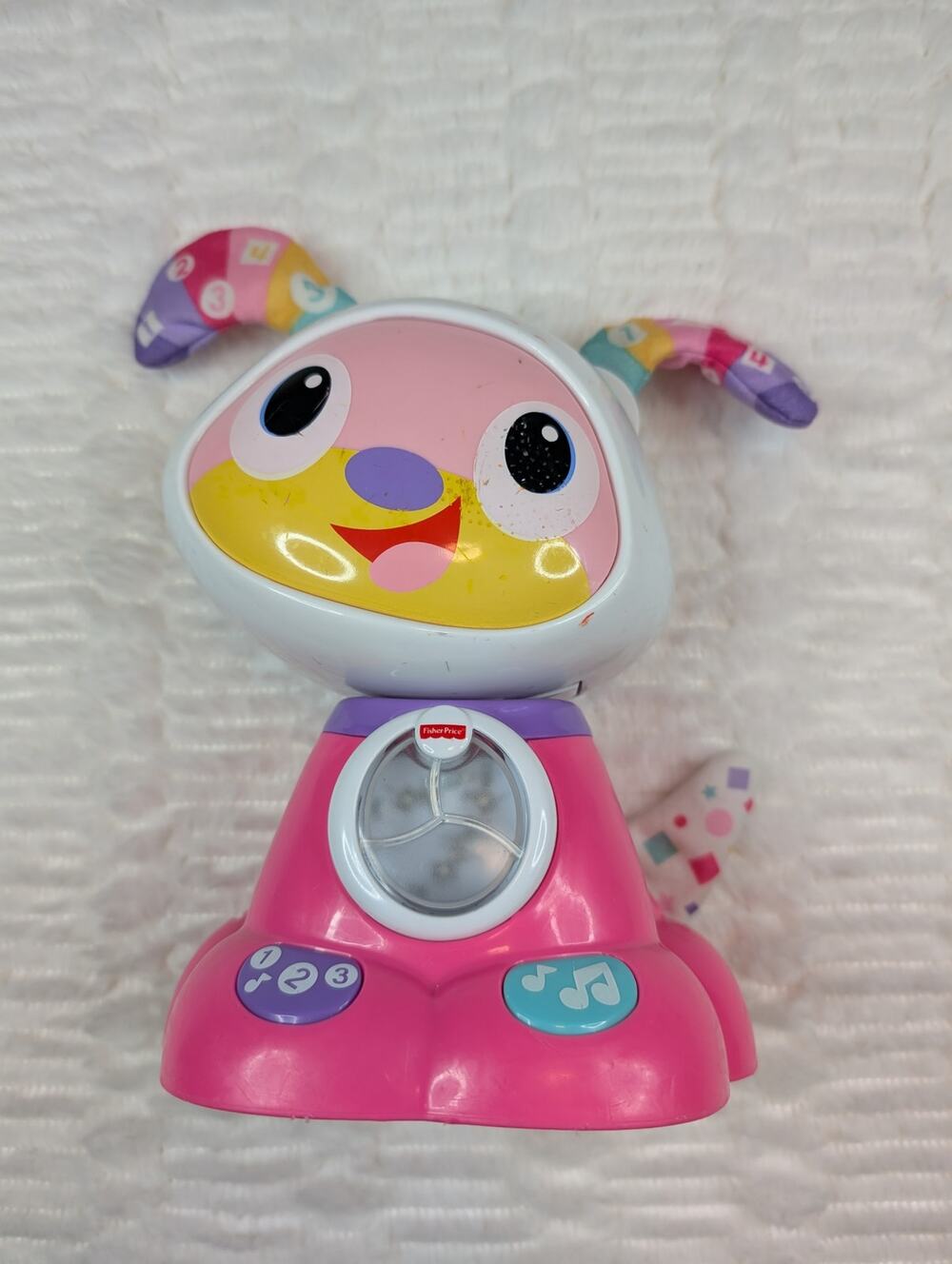Fisher-Price Bright Beats Dance & Move Pink Beat Bow Wow - Tested